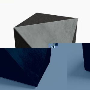 Lot de 2 pi&egrave;ges &agrave; basse d'angle en velours &laquo; TRICUB-Сinematic &raquo; pour montage dans un coin sous le plafond et le mur | D&eacute;coration insonorisante | Couleur : [TRICUB-TRAP | Gris] (ATB-SOUND, neuf)