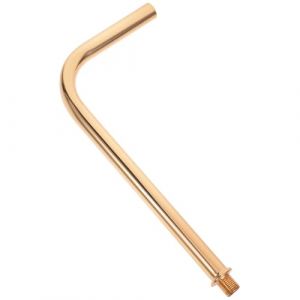 Alipis Tige Creuse Courb&eacute;e de Lampe Murale en Fer Filetage M10 Int&eacute;rieur Tube de Lampe Filet&eacute; Coud&eacute; pour Kit de R&eacute;paration D&rsquo;Appliques Murales Accessoire D&rsquo;&Eacute;clairage Solide et (RrrLee, neuf)