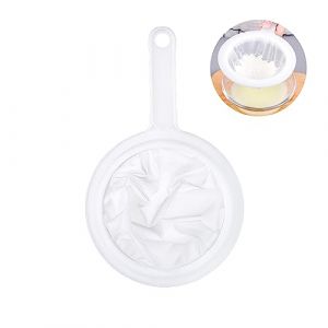 Alimentaire Filtre, Nylon Tamis Fin Avec Poignée 100 Mesh Tamis Cuisine, Tamis Cuisine Plastique Pour Jus Lait Café (CiciIng, neuf)