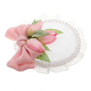 Gatuida Mini Chapeau Lolita Rose Accessoire Élégant pour Cheveux pour Cosplay et Événements Confortable et Accessoire Kawaii Unique (Brandon Zou, neuf)