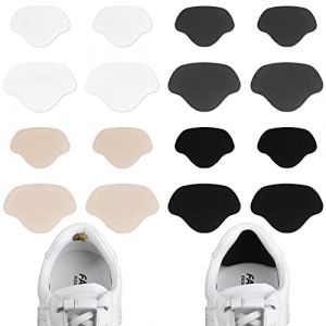 flintronic 8 Paires Réparation de Talon de Chaussure Patch, Patch de Prévention Trous de Chaussures, Autocollants à Talons Patchs Talon Auto-Adhésif, Coussinets Réparation Talon, Grand et Petit (flintronic®-eu, neuf)