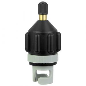 FIBOUND 1 Paquet D'adaptateur de Valve d'air pour Bateau, Adaptateur de Valve de Pompe Sup,Convertisseur de Pompe À Air pour Bateau Gonflable pour Lit Gonflable, Bateau Gonflable, Dériveur (Noir) (FIBOUND EU, neuf)