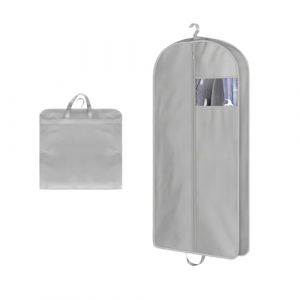 TenaLucy Housse Vetements a Suspendre,60 * 102-10cm Gris Housse de Rangement Vetement Housse Vetement Voyage Housses de Vêtements Housse Chemise avec Fermeture Éclair,pour Chemise Manteaux(S) (mingyufamly, neuf)