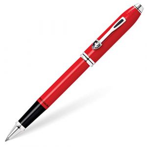 Cross Ferrari townsend &ndash; stylo d'encre de Gel, Couleur laque brillante roso Corsa et Rhodium (Cheerful Bargains Ltd, neuf)