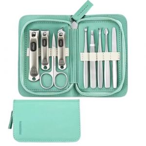 Kit de manucure coupe-ongles Ensemble de coupe-ongles for femmes Pince à bec de faucon Réparation Outils for ongles gris Rainure for ongles anti-éclaboussures Coupe-ongles spéciaux Ensemble de Coupe-O (hywtbh, neuf)