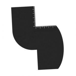 Sharplace Carte D'am&eacute;lioration Des Couleurs pour Outil de Gamme de Barbe &agrave; Barbe, S Shape (RT Technology, neuf)