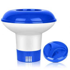 5 Pouces Distributeur Flottant, Distributeur de Chlore pour Piscine, Diffuseur de Chlore, Diffuseur Chlore Piscine, Diffuseur Flottant Piscine pour Piscine/Spa/Aquariums (5 Pouces) (Nanyiwangji, neuf)