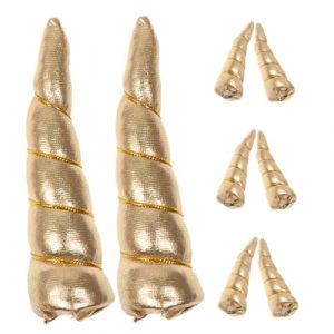 OUNONA 8 Pièces Fournitures De Fabrication De Licorne Corne De Licorne Pour Cheval Coiffe De Corne De Diable Kit De Bricolage (Gustell, neuf)