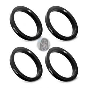 FUGLUS Bagues de centrage de 66,6 &agrave; 57,1 mm - Lot de 4. Bagues en plastique. Compatibles avec les jantes Volkswagen, Mercedes-Benz, Audi et autres marques Conviennent aux jantes en alliage ou en acier (BOOKING PRICELESS, neuf)