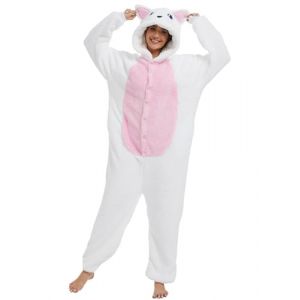 LATH.PIN Adulte Kigurumi Pyjama Unisexe Anime Animal Costume Cosplay D&eacute;guisement Combinaison Onesies Ensembles de Pyjama Panda V&ecirc;tements de Nuit Sleepwear (Mescara, neuf)