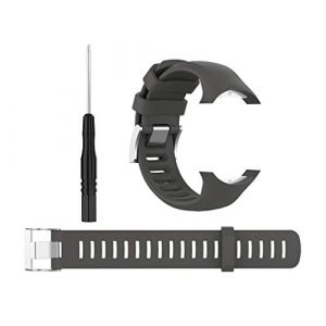 Muovrto Bracelet pour Suunto D6 Dive,Bracelet Remplacement en Silicone avec bande d'extension Bracelet pour Suunto D6i Novo/D6i Zulu (Muovrto, neuf)
