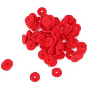 Glomora 90 Pi&egrave;ces Tampons en Feutre De Piano-rondelles D'&eacute;quilibre De Clavier en Laine Douce pour L'accordage Et la R&eacute;paration De Piano (Glokerr, neuf)