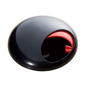 GOBEAM A5 cendrier en Plastique Caillou Forme cendrier étui Noir Rouge Bureau Cigare cendrier de Table Cigarette cendrier pour la décoration de Bureau à Domicile (sky city store, neuf)