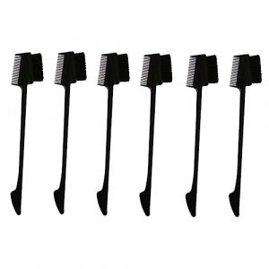 CALLARON 6pi&egrave;ces Lot De Brosses &agrave; Sourcils Et Peignes Double Usage Pour Maquillage Pr&eacute;cis Bords Lisses Et Filles (Raindrops On Roof, neuf)