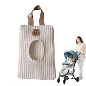 DAWCBVJQ Travel Wipes Case - Distributeur de lingettes humides portable, distributeur de lingettes de voiture, sac de transport souple pour voiture, camping, salle de sport et poussette (jiayuam, neuf)