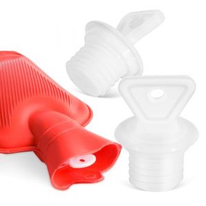IMIKEYA 2 Pcs Bouchon Bouillotte 22mm De Remplacement R&eacute;utilisable Pour Eau Chaude - Bouchon Anti-Fuite Pour Bouillotte &Eacute;tanch&eacute;it&eacute; Et Confort Optimal (Elsy Abbas, neuf)