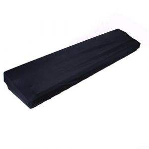 Housse de clavier en élasthanne souple pour 61 à 76 touches, ajustement réglable pour garder la poussière à l'écart (pour 61/73/76 touches) (Elton-EU, neuf)
