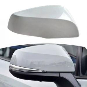 Coque de r&eacute;troviseur de voiture, compatible avec Toyota pour RAV4 mod&egrave;les 2020-2023, coque de r&eacute;troviseur ext&eacute;rieur c&ocirc;t&eacute; conducteur (blanc-R) (Oceanialend, neuf)