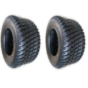 Lot de 2 pneus 15 x 6.00-6 Wave 15 x 6-6 pour tondeuse autoportée, déneigeuse, tracteur de pelouse, pneu de tondeuse à gazon, manteau 15 x 6-6, 15 x 6.00-6, pneu à gazon, manteau de pneu (INTER TYRES, neuf)