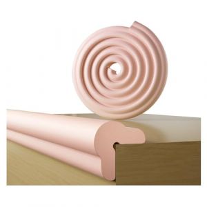 Protection en Mousse pour Bords & Coins,Bande de Sécurité 2 m pour Table & 4X Coussins d’Angle,pour Meubles & Lit Bébé – Adhésifs Antichoc (Rose) (Qiyu0118E, neuf)