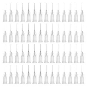 QUARKZMAN Aiguille industrielle &agrave; bout rond 27G 1/2 pouce de longueur avec connecteur &agrave; vis de verrouillage Luer, Aiguille distribution pour pistolet &agrave; colle liquide, 100 pi&egrave;ces(Transparent) (QUARKZMAN, neuf)