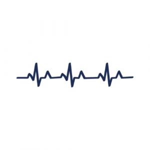 Tattwo.me - Tatouage temporaire pour adultes et enfants, 2 semaines, résistant à l'eau - électrocardiogramme – Encre végétale - certificat cosmétique UE - (5X5 - P0061) (Tattwo me, neuf)