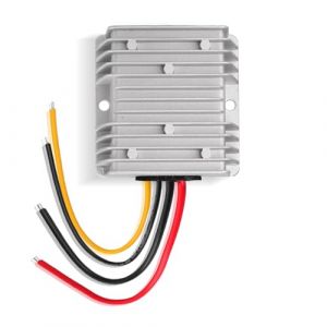 Bingfu R&eacute;gulateur Convertisseur DC Augmentez 12V &agrave; 48V - Convertisseur Booster de Tension Adaptateur d'alimentation 6A 288W pour Syst&egrave;me Solaire Bateau Voiture Camion Club Voiturettes Golf Starlink (Toiot, neuf)