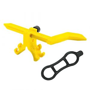 NISHZHU Mini support de centrage de roue de vélo, outils de réglage de jante de vélo, outils de réparation de roue de vélo, accessoires de vélo, pièces, jaune (yanqing389, neuf)
