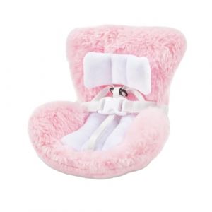 AWAVM Si&egrave;ge de Voiture pour poup&eacute;e avec Coussin en Peluche,Si&egrave;ge Auto pour Poup&eacute;es de Ventilation de Voitures,Si&egrave;ge de s&eacute;curit&eacute; pour Les Petites poup&eacute;es,pour Une poup&eacute;e Affichage (AWAVM, neuf)