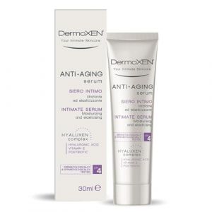 DERMOXEN Gel Intime Hydratant – Sécheresse Vaginale, Brûlures & Irritations – Avec Acide Hyaluronique, Acide Lactique & Vitamine E – Action Apaisante et Anti-Âge – 30 ml (Ermes Srls, neuf)