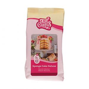 FunCakes Mix pour G&eacute;noise Deluxe, Facile &agrave; utiliser, G&eacute;noise merveilleusement l&eacute;g&egrave;re, Parfaite pour la d&eacute;coration de g&acirc;teau, Qualit&eacute; p&acirc;tissi&egrave;re, Base de g&acirc;teau, 500 g (Univers Cake, neuf)