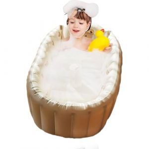 Baignoire Gonflable pour Tout-Petit | Baignoire Baignade Gonflable pour Tout-Petit, Piscine pour Tout-Petits avec Soutien Au Dos, Mini Piscine Aérienne pour Garçons Et Filles, Bassin De Douche De (sunnek, neuf)