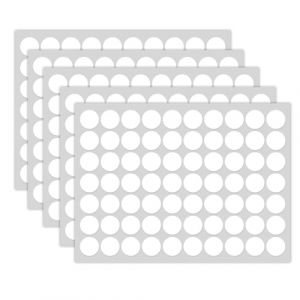 【350 Pi&egrave;ces】P&acirc;te &Agrave; Fixe Sans Trace Mural | Pastilles Adh&eacute;sives Double Face 20 mm | Patafix Transparente R&eacute;utilisable, Adapt&eacute; Aux Murs/Meubles | Kit de Bricolage pour la Maison et le Bureau (Cloudjoy Select, neuf)