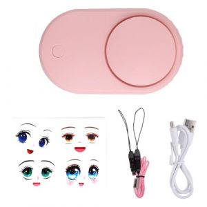 Ventilateur de cils avec 3 vitesses de vent - Petit s&eacute;choir &eacute;lectrique rechargeable pour femme - Petit ventilateur &eacute;lectrique rechargeable pour femme (ronglingjiu, neuf)