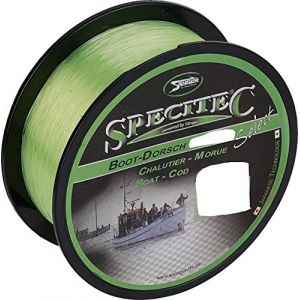 Specitec Fil de pêche - Fil de pêche monofil - Fil de pêche pour poisson carpe truite - brochet - sandre - cabillaud, 0,40 mm (Olanmarp, neuf)