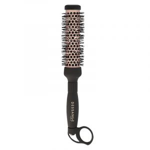 Dessange - Brosse Brushing Aérée - Révêtement Céramique - Diamètre 25mm - Cheveux Courts à Mi-longs - Séchage Rapide - Antistatique - Brillance (La Brosse et Dupont, neuf)