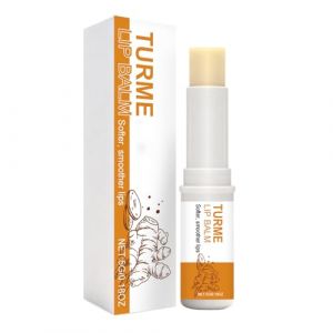 Baume à lèvrés au curcuma, hydratation en profondeur, 5 g, réparation des lèvrés sèches, repulpant naturel, éclaircissant pour les lèvres, pour femmes et hommes, lèvres sèches et gercées, maquillage, (xianlly, neuf)