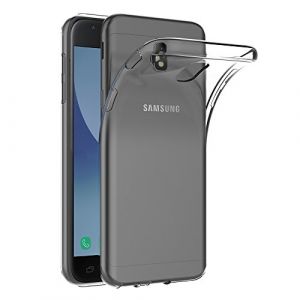 AICEK Coque Samsung Galaxy J3 2017, Transparente Silicone Coque pour Samsung J3 2017 Housse Silicone Etui Case (5 Pouces SM-J330F) (AICEK EU Store, neuf)