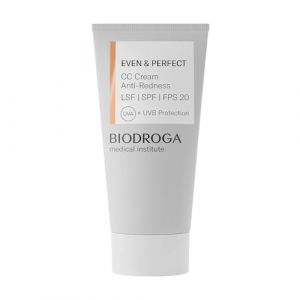BIODROGA Medical Institute Even & Perfect CC Crème anti-rougeâtre SPF 20 30 ml – Soin du visage, soin de la peau, anti-âge, optimisation du teint, crème hydratante (Celeste-online, neuf)