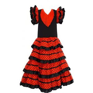 Robe Flamenco sevillane pour Fille 6 Ans (Flamifeel, neuf)