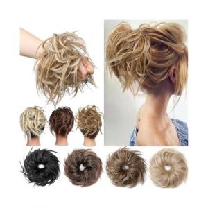Perruque de chignon en forme de chignon désordonné, postiche synthétique ondulée, chignon, élastique, moelleux, chignon, chignon, chignon, chignon, chignon, chignon, chignon, chignon, chignon, chignon (linjie20248, neuf)