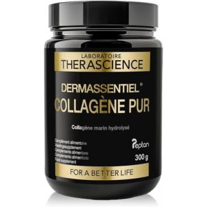 DERMASSENTIEL COLLAGENE PUR | Repulpe & Raffermit | Cure 50 jours | Collag&egrave;ne marin hydrolys&eacute; brevet&eacute; Peptan&reg;| Peptides de collag&egrave;ne de type I Efficacit&eacute; test&eacute;e cliniquement | Laboratoire THERASCIENCE (Laboratoire Therascience, neuf)