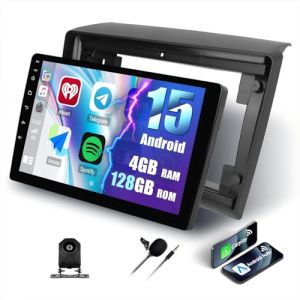 SIXWIN 4+128G Android 15 Autoradio pour Fiat DUCATO 2010/Citroen Jumper/Peugeot Boxer, avec Carplay Android Auto, IPS &Eacute;cran Tactile 9&rsquo;&rsquo; Poste Radio Voiture avec Cam&eacute;ra de Recul GPS BT FM RDS 32EQ (DaZhenTai DIRECT, neuf)