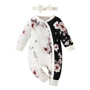 Xiaojiu Combinaisons Manteau Blousons Bebe Hiver Costume Medieval Enfant,Combinaison Thermique Barboteuse Bebe Gar&ccedil;on V&ecirc;tements Bebe Fille 18 Mois Pyjama Naissance Tenue Basketball Enfant Ensemble (auxXeto, neuf)