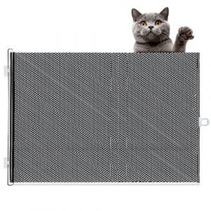 Barriere de Securite Enfant,Barrière de Sécurité Rétractable,Rétractable Barriere de Securite ChienBarriere de Securite Extensible,pour Extérieur Intérieur Porte Escaliers et Couloirs Gr (68 x 125 cm) (YANGJIEKUN LIMITED, neuf)