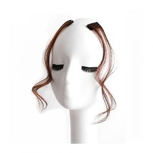Fausse frange Frange à air latérale de 30 à 35 cm de long, frange naturelle bouclée à clipser, frange latérale avant for femme, usage quotidien, fausse frange à clipser, accessoires d'extensions de ch (xjbouzhou, neuf)
