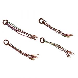 VANZACK 4 Pi&egrave;ces &Eacute;lastique &agrave; Cheveux Tress&eacute; pour Perruque Coiffe Tress&eacute;e Cordelette &agrave; Cheveux Tress&eacute;e pour Gar&ccedil;on Fille Accessoires Photo (Theo Lian, neuf)