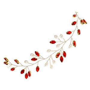 Vaguelly Vigne De Cheveux De Mariage Avec Perles Et Vigne De Cheveux Pour Mari&eacute;e Accessoire De Coiffure Pour F&ecirc;te (Bustling Xin, neuf)