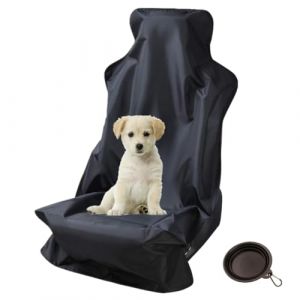 bangminda Housse de Si&egrave;ge Avant de Voiture pour Chien Universelle Couverture de Protection de Voiture pour Animal Compagnie Imperm&eacute;able Antid&eacute;rapant Anti-Rayures Coussin du Si&egrave;ge d'antiusure des Chien (STARPIA, neuf)
