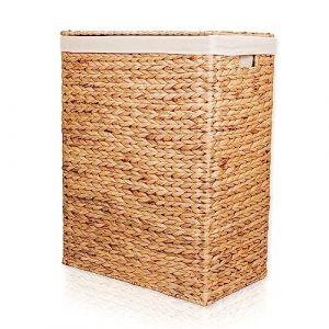 panier à linge en jacinthe d'eau, corbeille à linge, matériel naturel - plusieurs tailles disponibles : Taille 3 (DasTierDing, neuf)